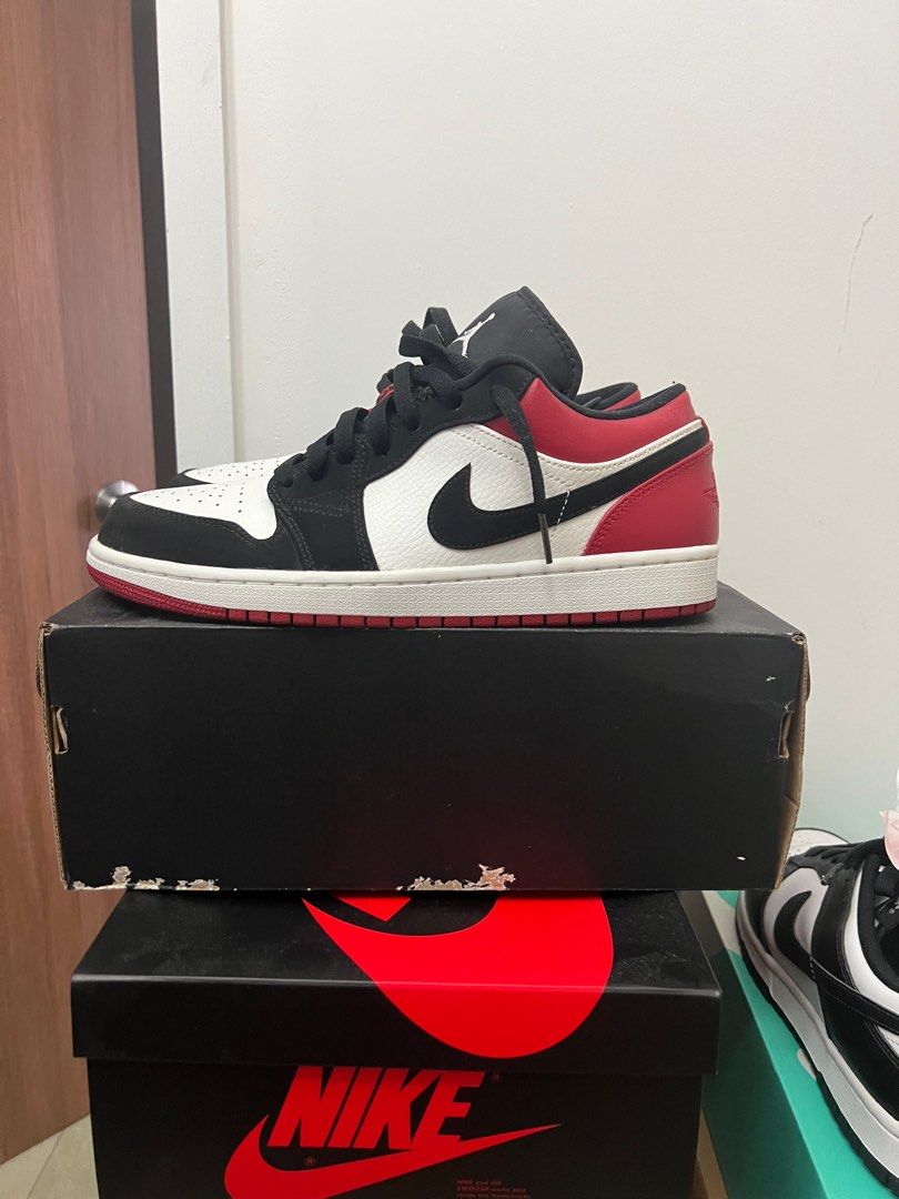 Nike Air Jordan 1 Low Black Toe 2019