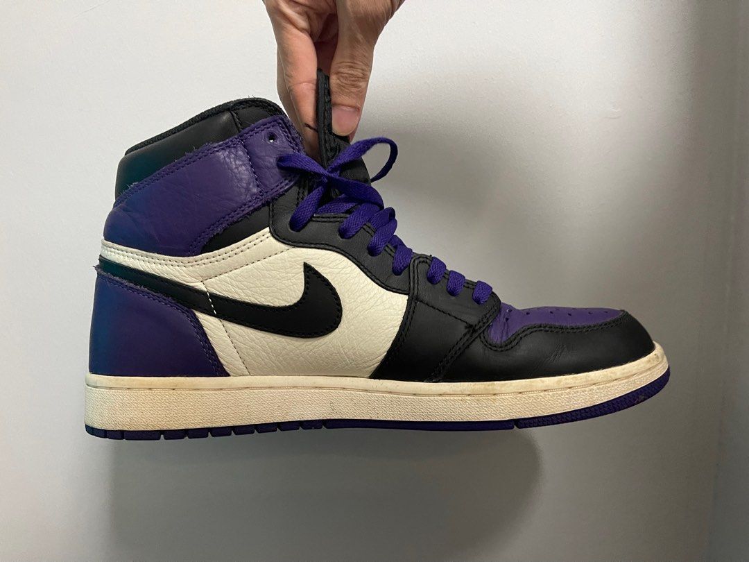 Nike Air Jordan 1 OG Court Purple Men #39 s Fashion Footwear Sneakers on