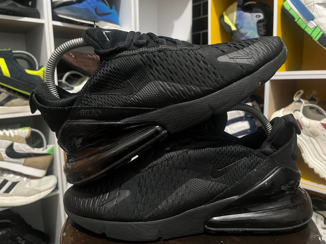 Nike Air Max 270 triple black Men s Fashion Footwear Sneakers
