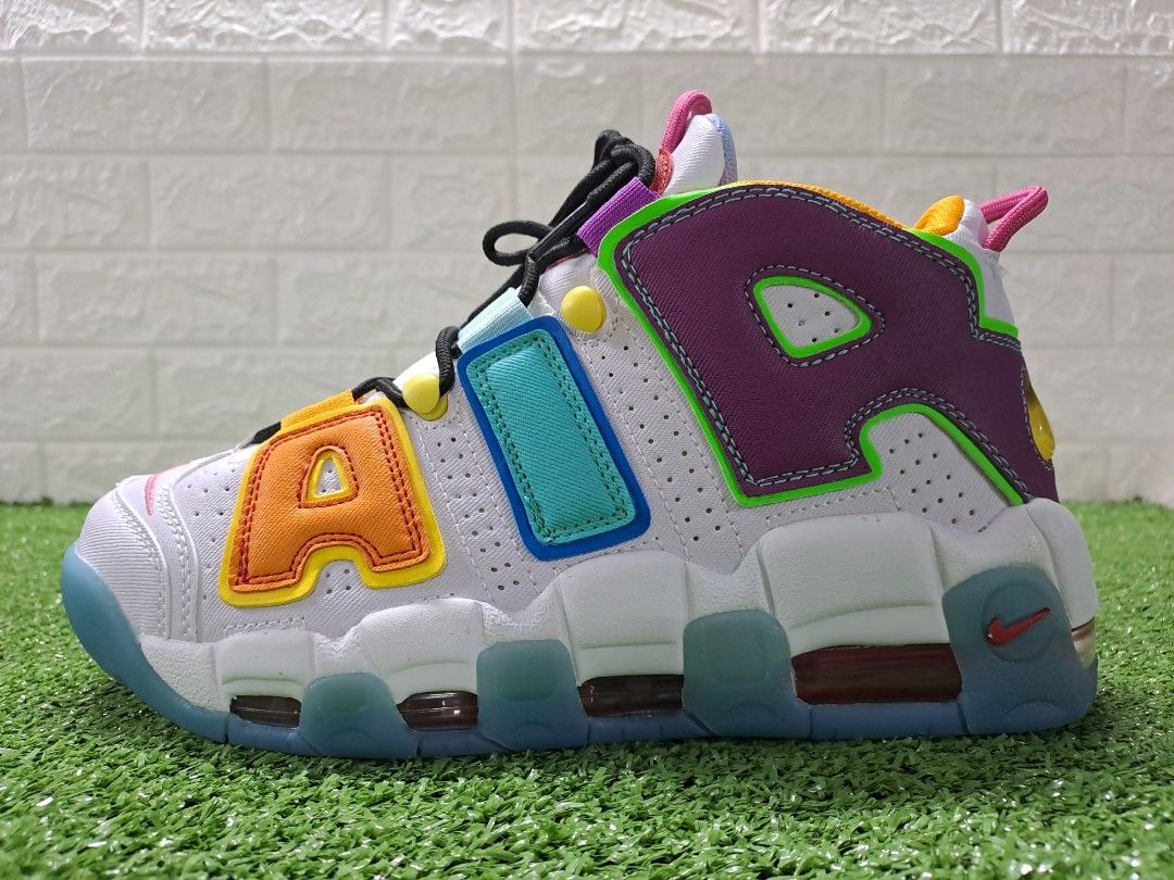 Nike Air More Uptempo Multi colour Men s Fashion Footwear