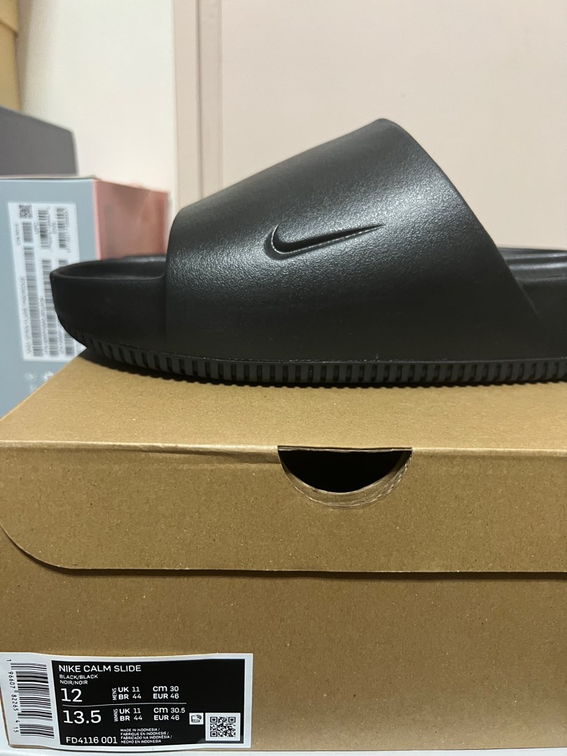 Nike Calm slides size 12, Men's Fashion, Footwear, Sneakers on Carousell