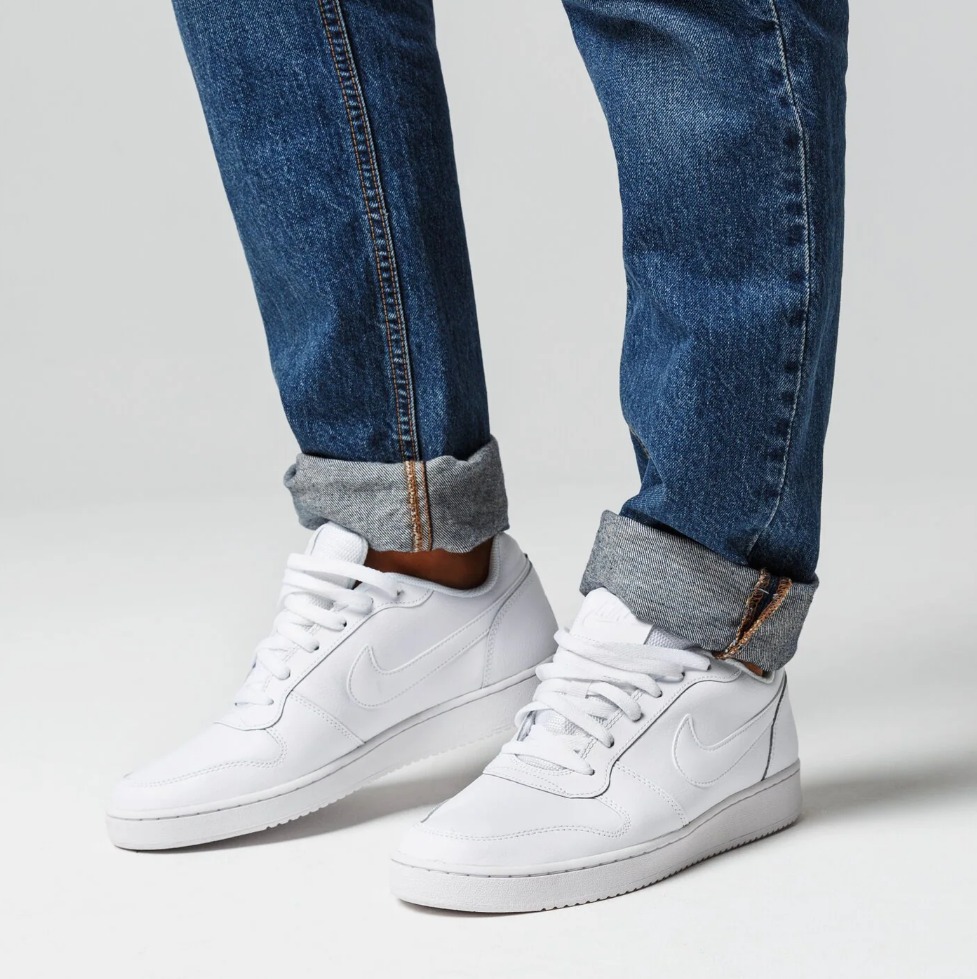 Nike Ebernon Low Triple White Men s Fashion Footwear Sneakers