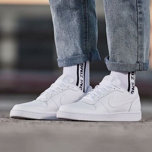 Nike Ebernon Low Triple White Men s Fashion Footwear Sneakers