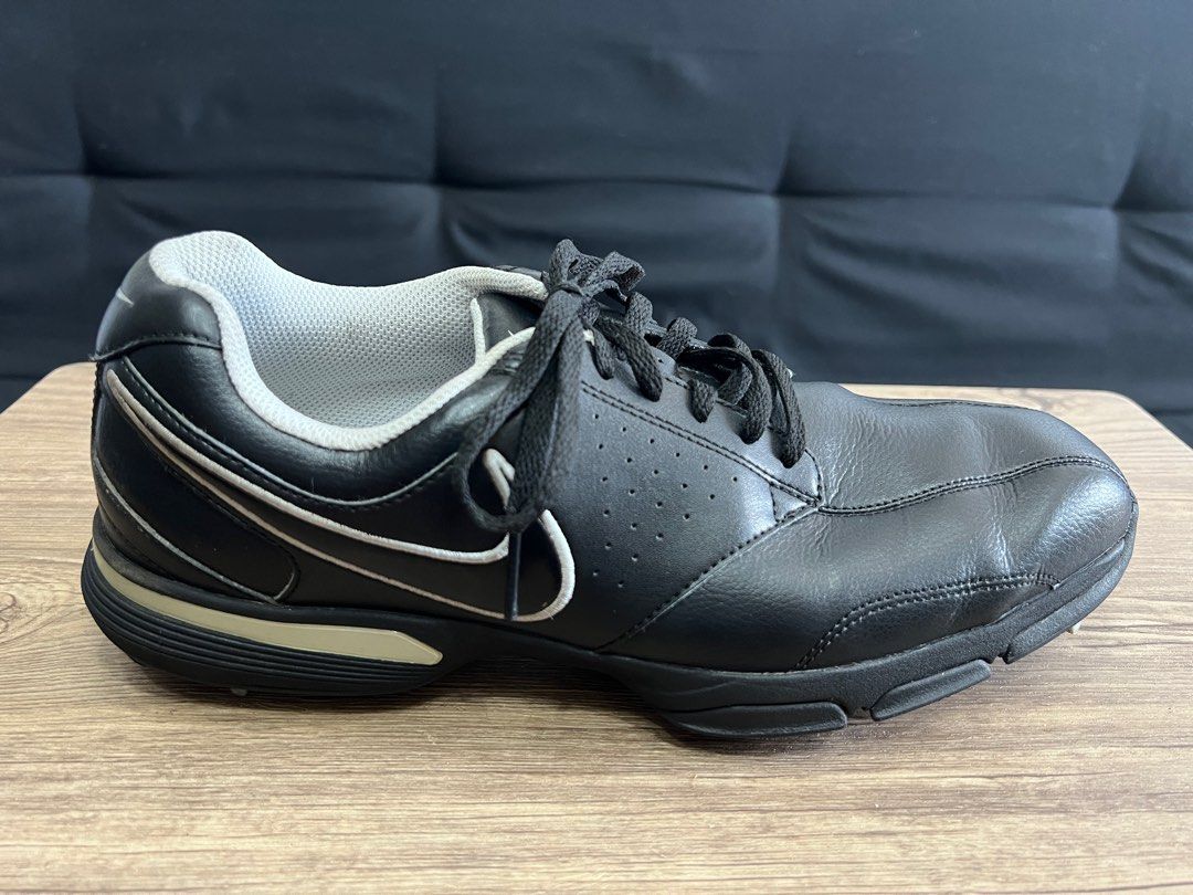 Nike golf shoes leather hotsell