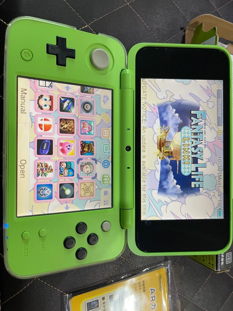 Nintendo 2ds top xl minecraft game