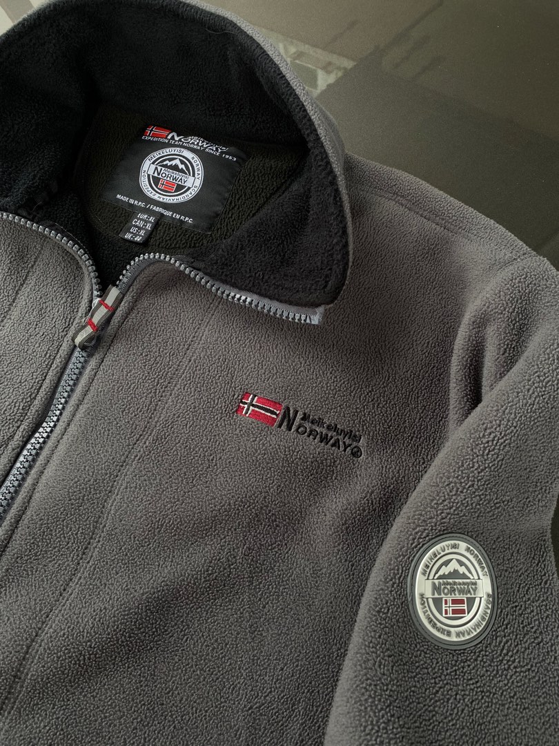 Geographical norway shop fleece jacket