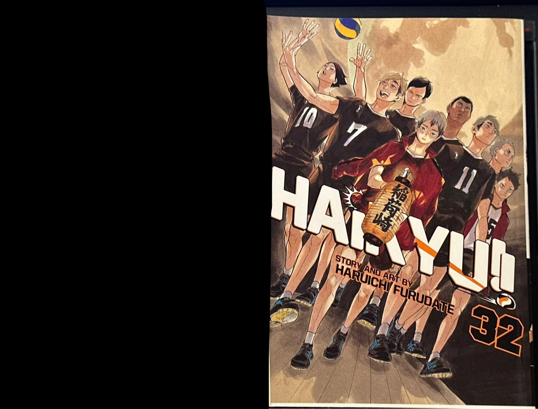 official haikyuu volume 32 manga hinata kageyama, Hobbies & Toys, Books