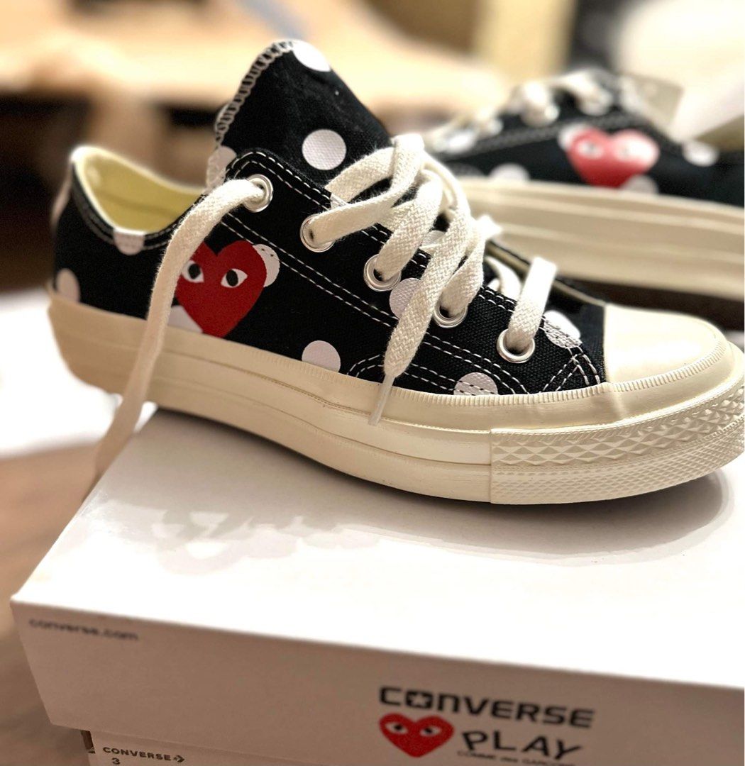 ONHAND CONVERSE x CDG PLAY SIZE 5