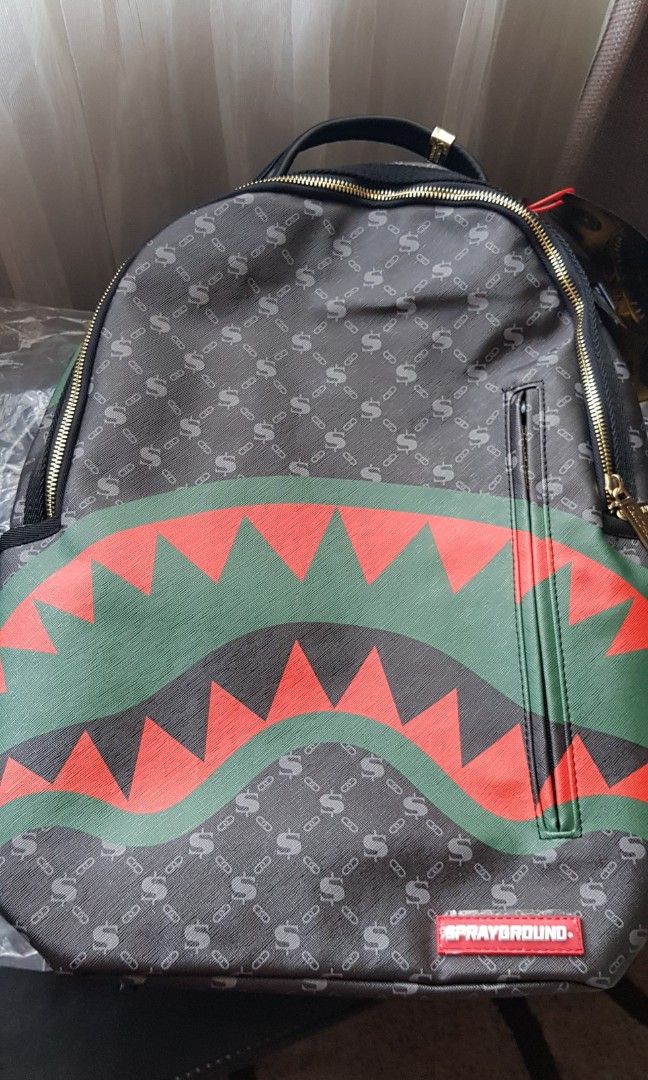 Louis vuitton bape backpack sprayground clearance