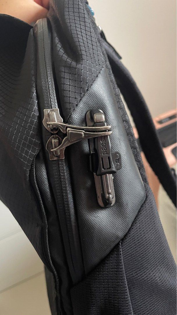Safe Lock Backpack Pacsafe Backpack - travel safe, Men's Fashion, Bags, Backpacks on Carousell