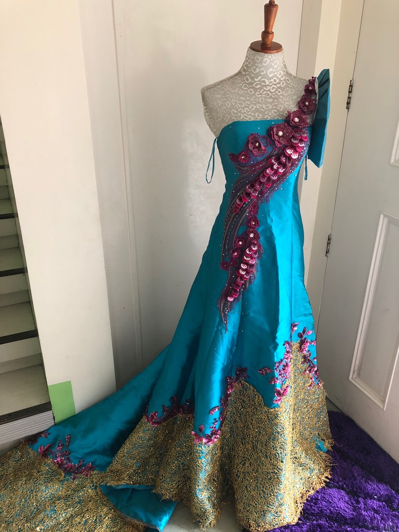 Stunning Green Mermaid Evening Dress,Pageant Dress Y4213 main image 0
