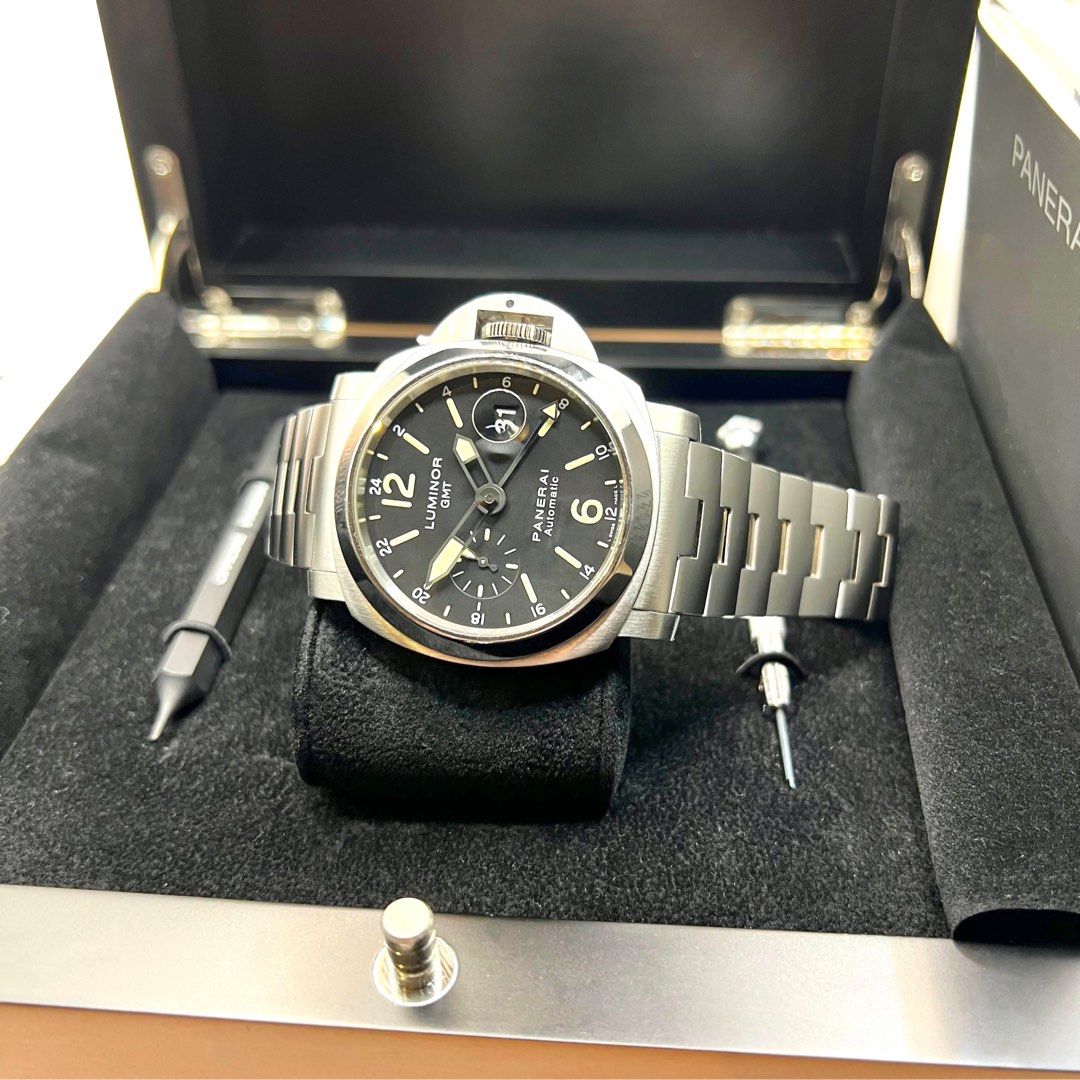 Panerai Luminor Marina GMT PAM 297 Pam00297 44mm On Stainless