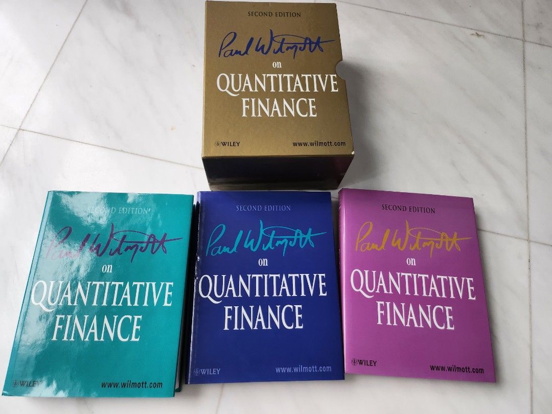 Paul Wilmott on Quantitative Finance 2nd Edition BOX Set, Hobbies