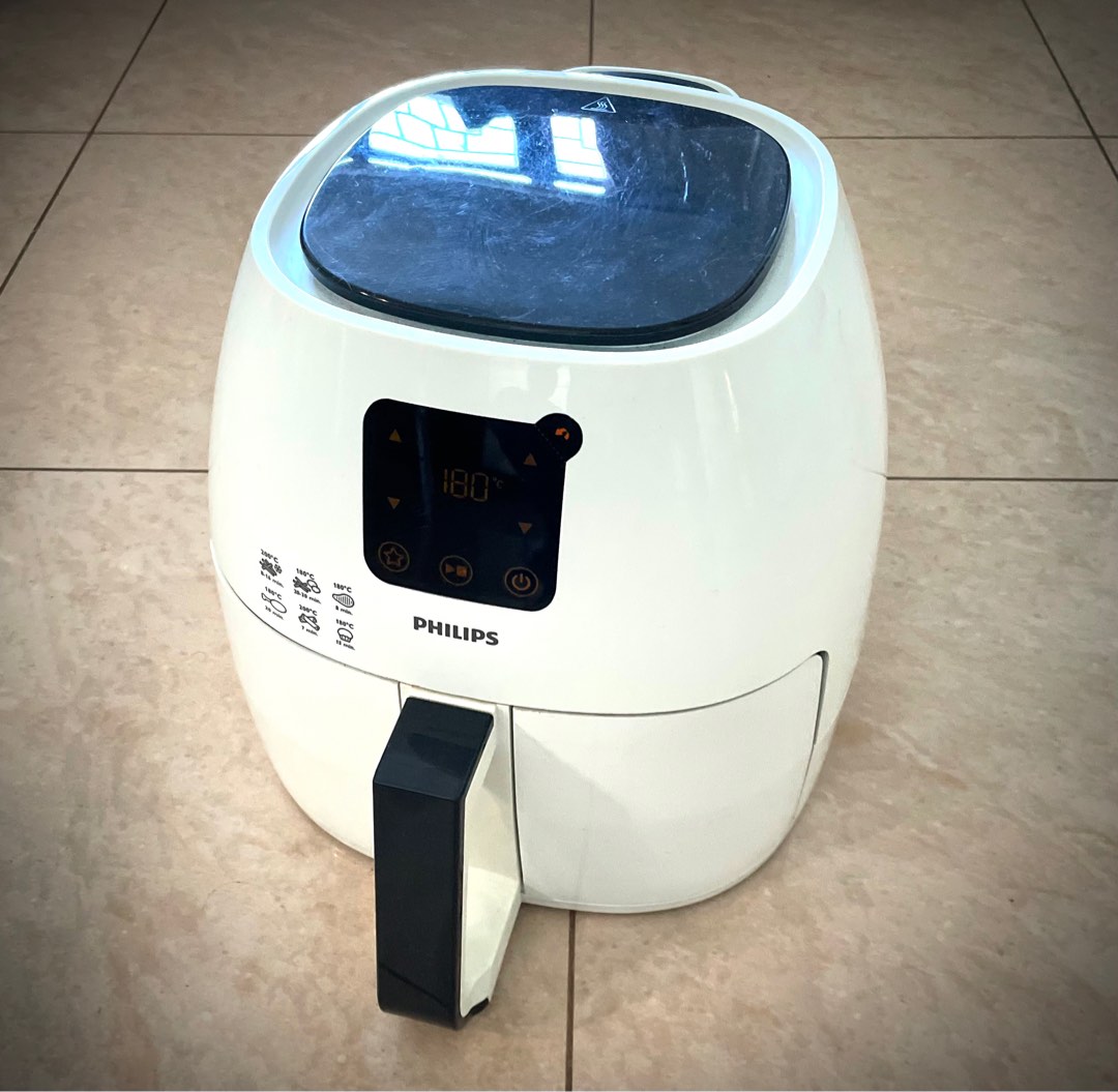 Philips Air Fryer White Digital Big, TV & Home Appliances, Kitchen