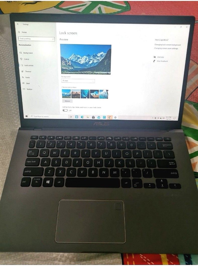 Pre Loved ASUS x409FA (Category: Laptops & Notebooks) located in Manila. Submitted by angelcru8 (Listing ID 1266563605, Image 3). Description: 2nd Hand Asus Laptop with bag Pls see pics for SPECS.