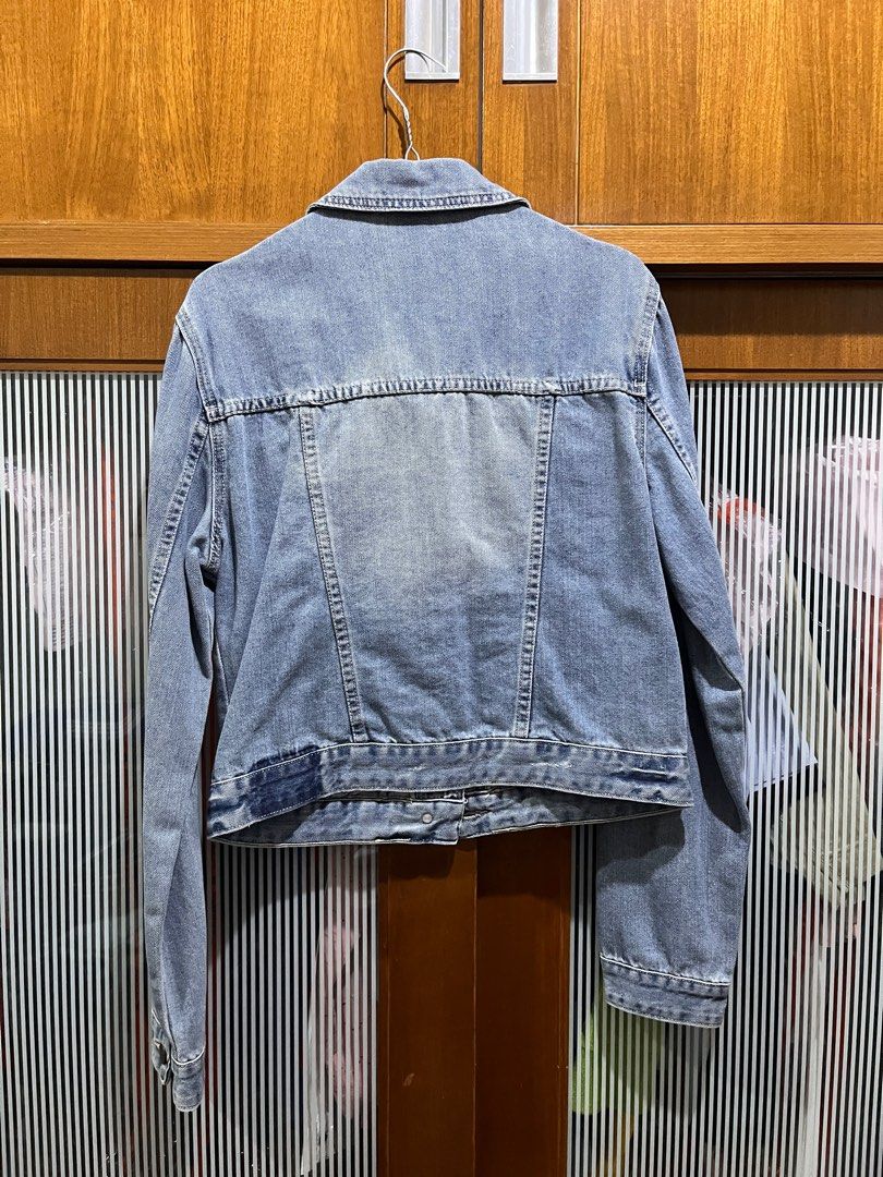 Jaket jeans cotton on sale on