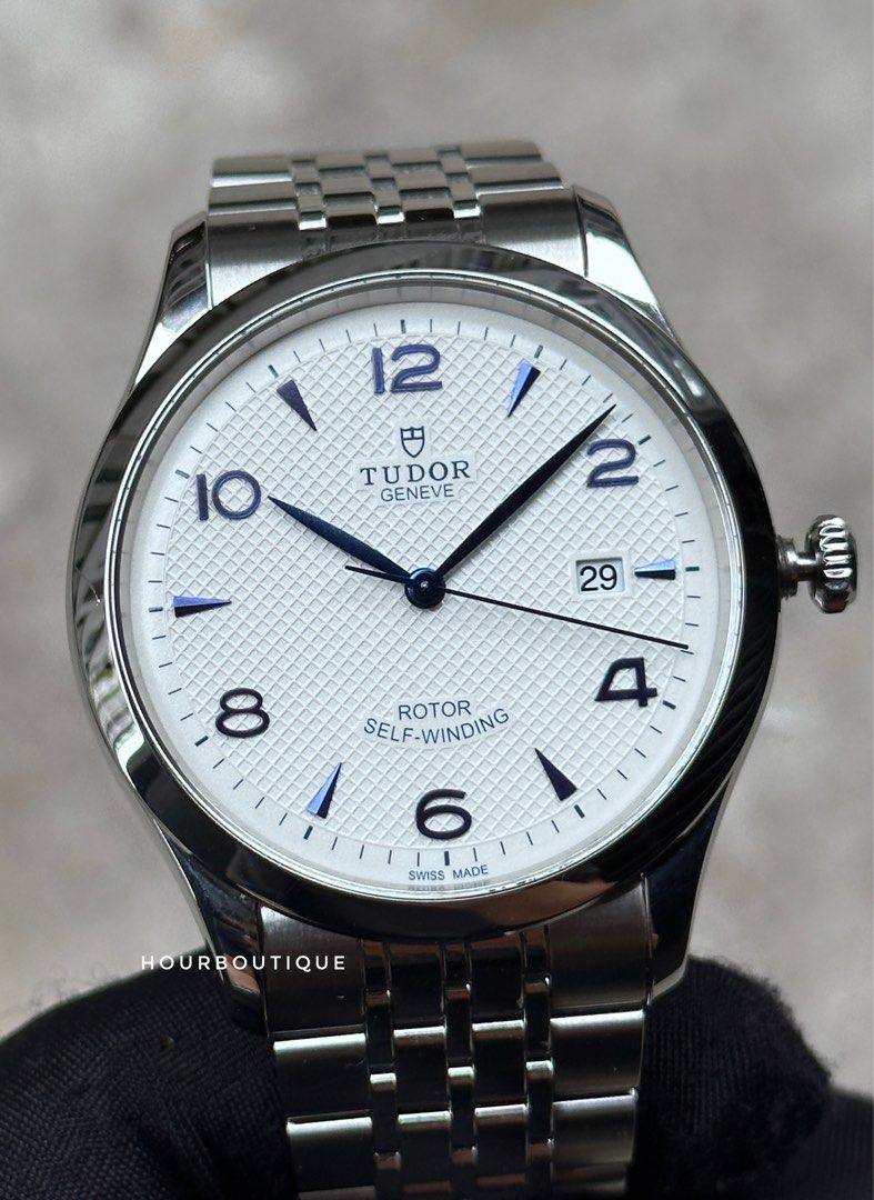 Pre Owned Tudor 1926 41mm White Dial Blue Index Men s Automatic