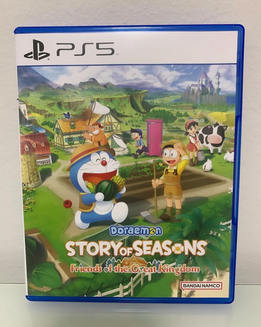 PS5 Games Doraemon Story Of Seasons: Friends of the Great Kingdom, Video  Gaming, Video Games, PlayStation on Carousell