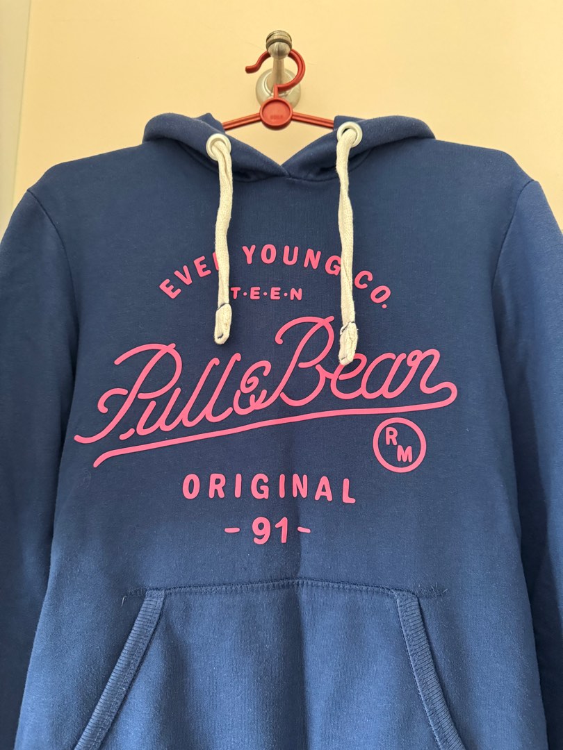 Pull bear Purple Hoodie