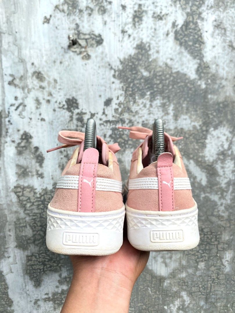 Puma Smash Platform SD Bridal Rose