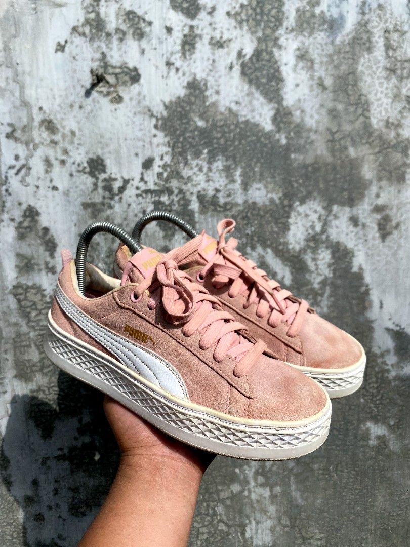Puma smash beige sales
