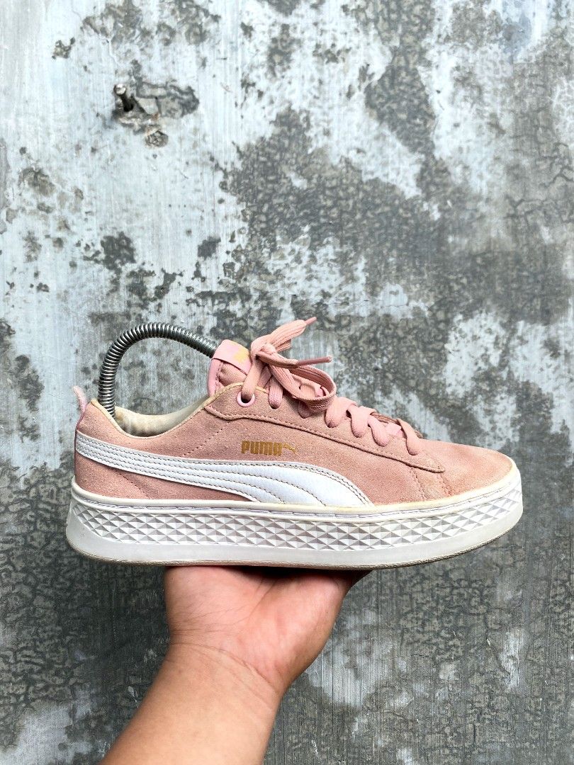 Puma Smash Platform SD Bridal Rose Women s Fashion Footwear