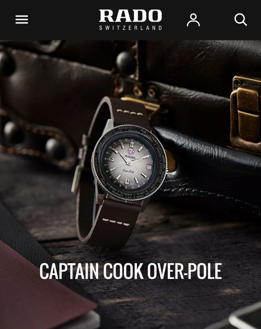 Rado Captain Cook Over Pole Limited Edition Mechanical