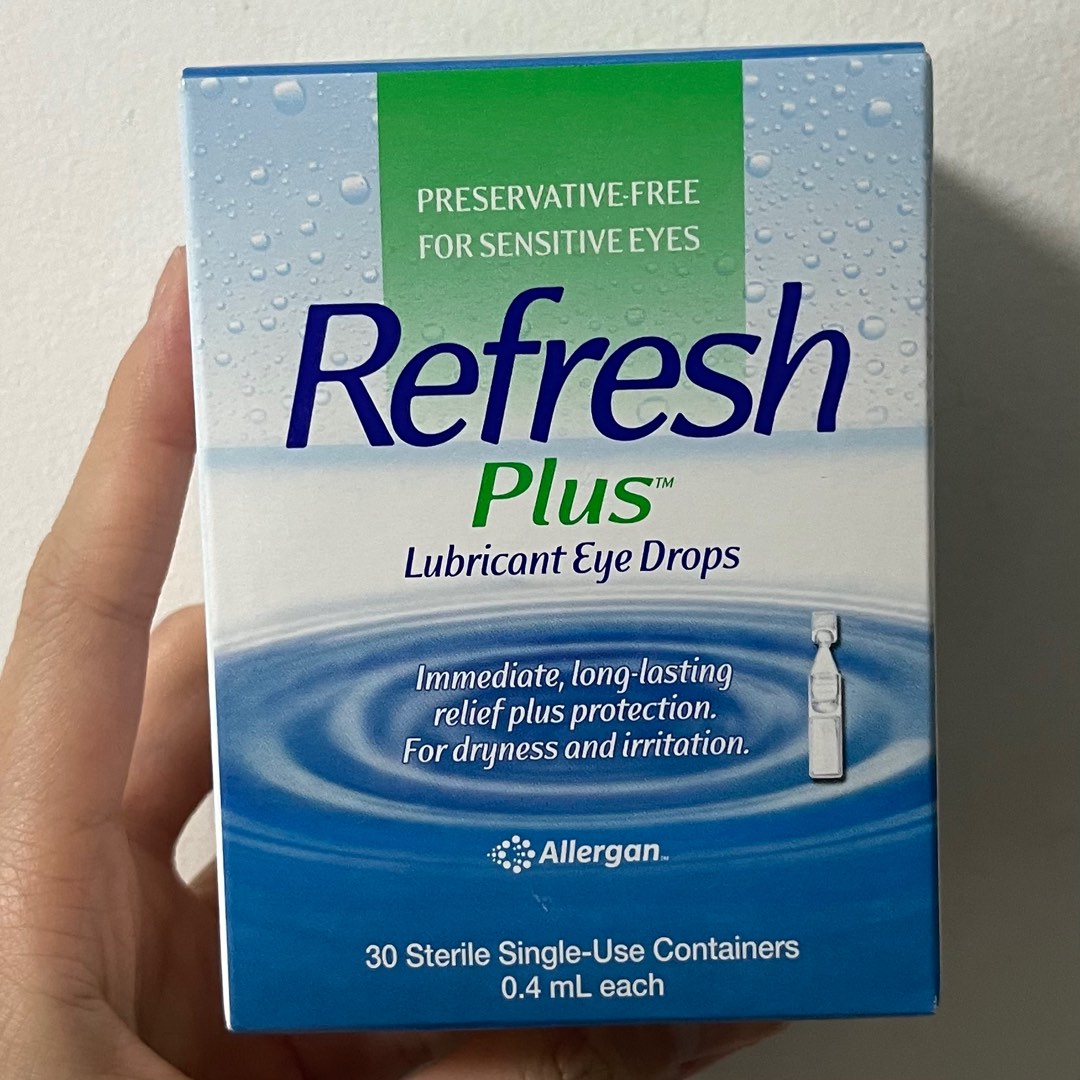 Refresh Plus Eye Drops, Beauty & Personal Care, Vision Care on Carousell