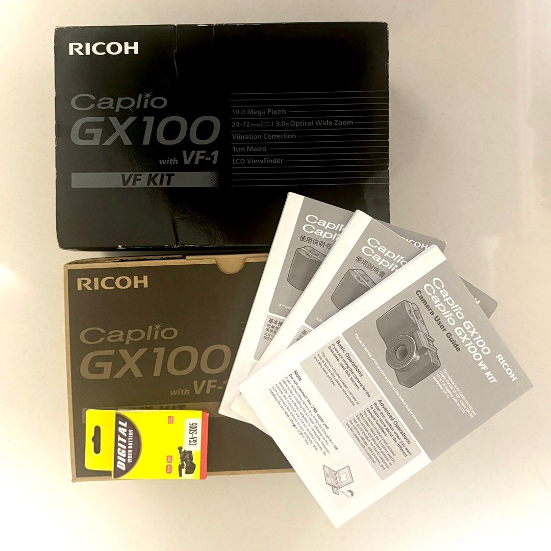 販売専門店 RICOH Caplio GX CAPLIO GX100 VF KIT | everestfin.com