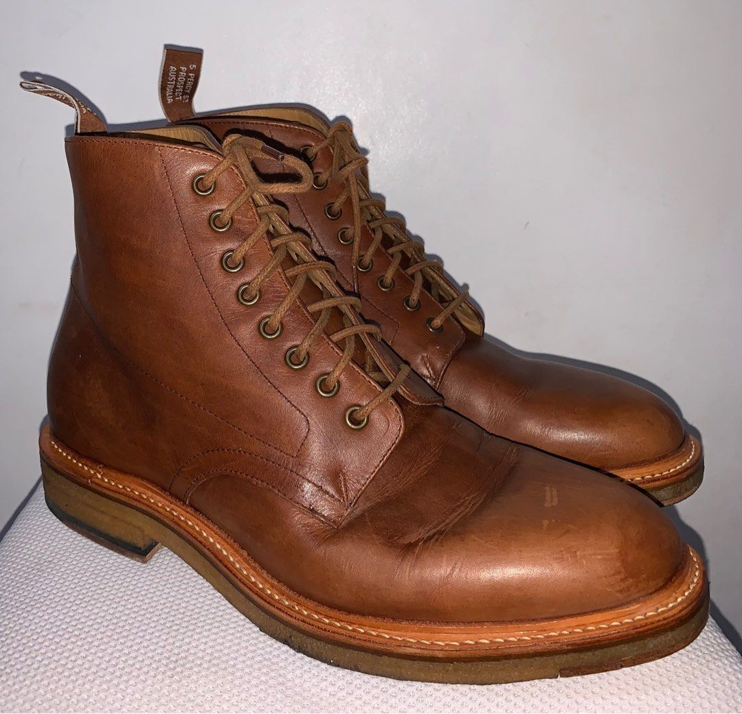R.M. Williams Lace Up Boots Men s Fashion Footwear Boots on Carousell