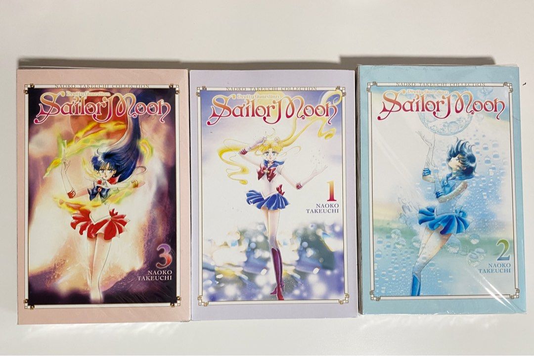 Sailor Moon 1-3 Naoko Takeuchi Collection, Hobbies & Toys, Books &  Magazines, Comics & Manga on Carousell