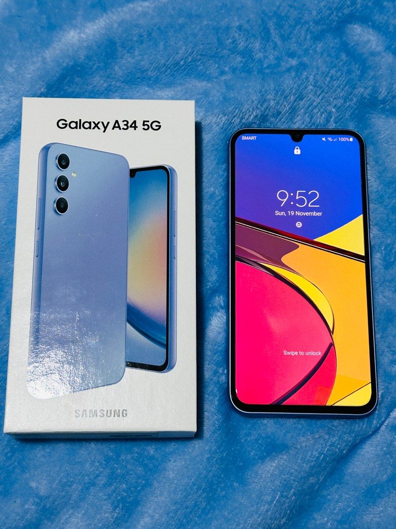 Samsung A34 5G (8G/256G) Awesome Violet, Mobile Phones & Gadgets ...