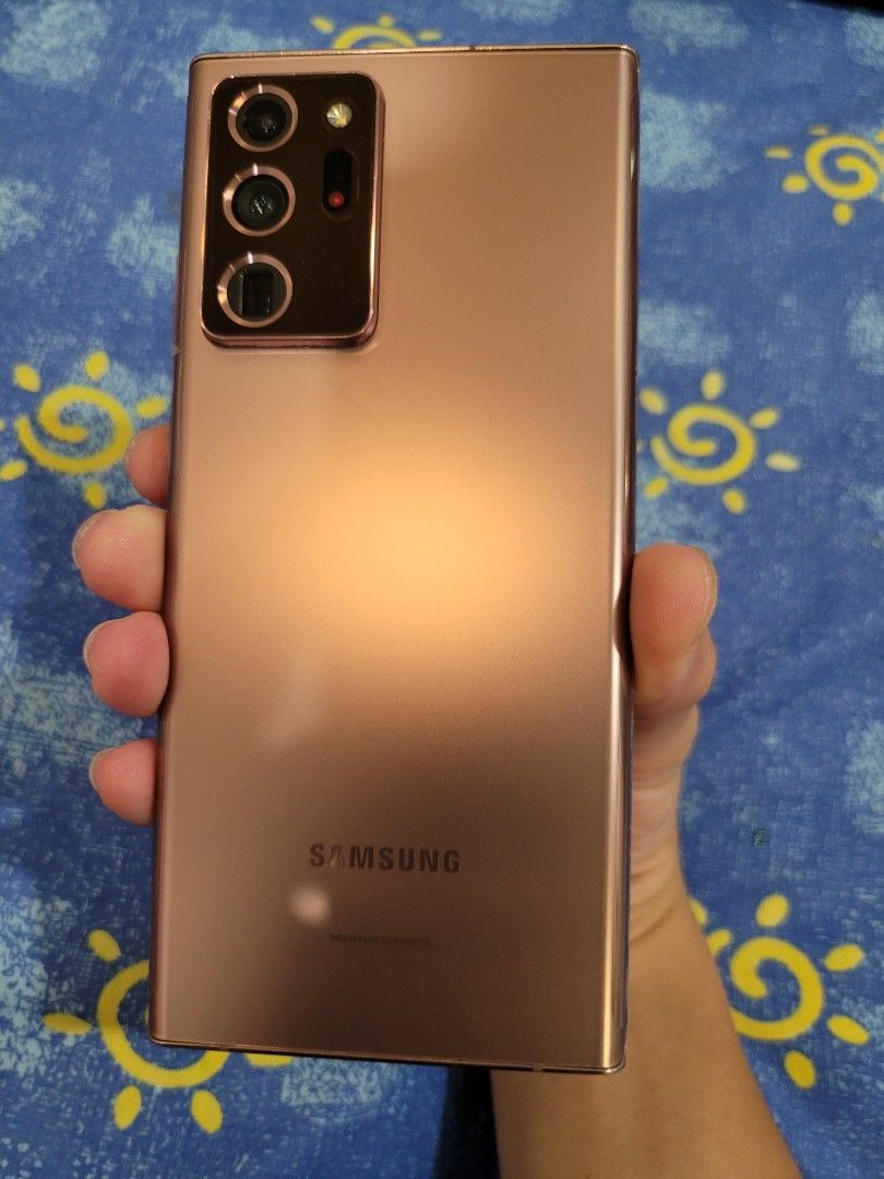 Samsung Galaxy Note20 Ultra Mystic Bronze 12/256GB Condition 9.9