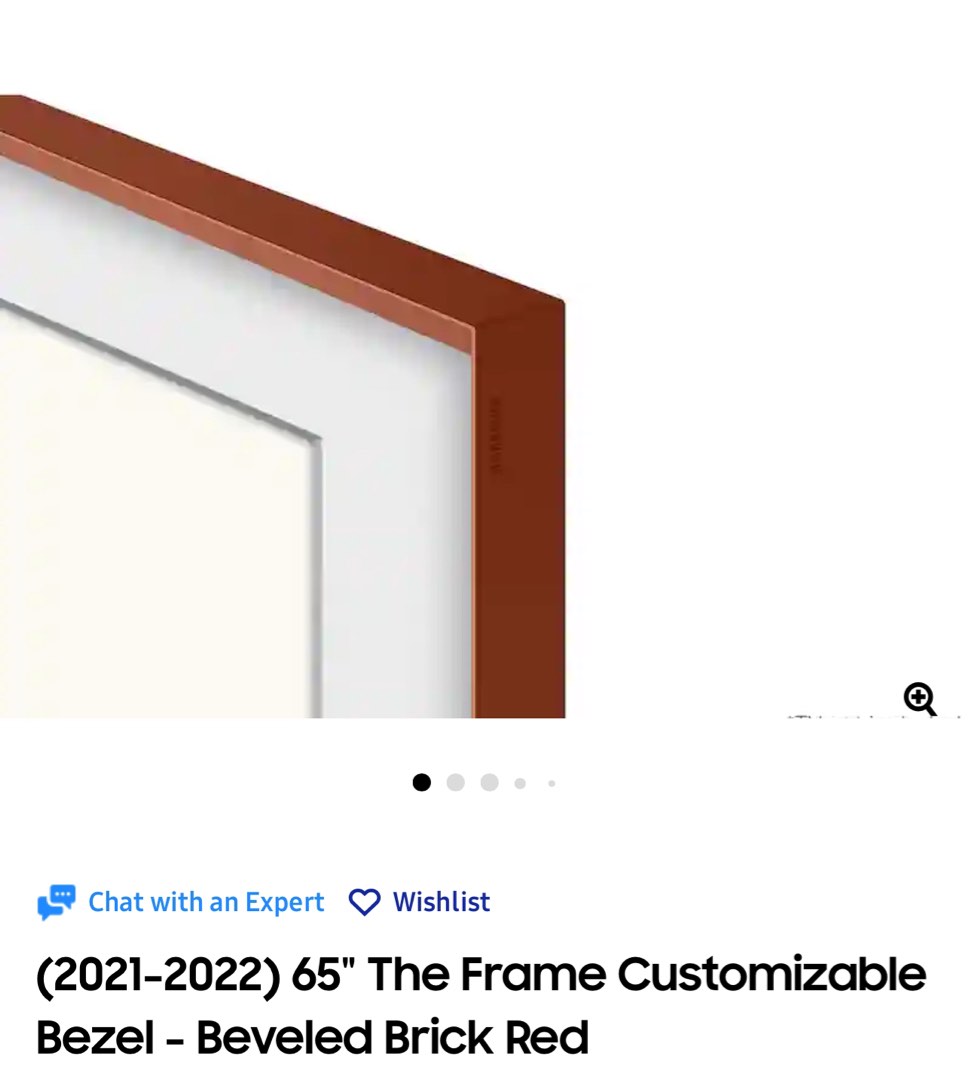Samsung TV Frame Bezel, TV & Home Appliances, TV & Entertainment, TV on