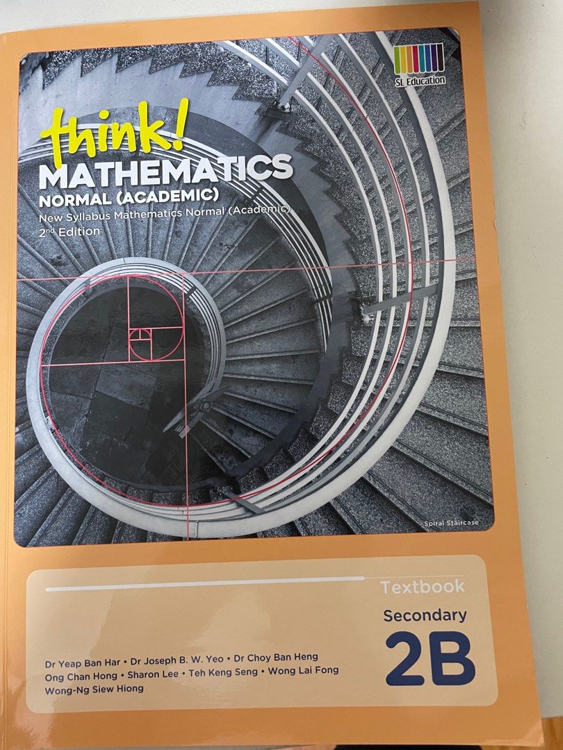 Sec 2 Math Sec 2 Math Textbook, Hobbies & Toys, Books & Magazines, Textbooks on ...