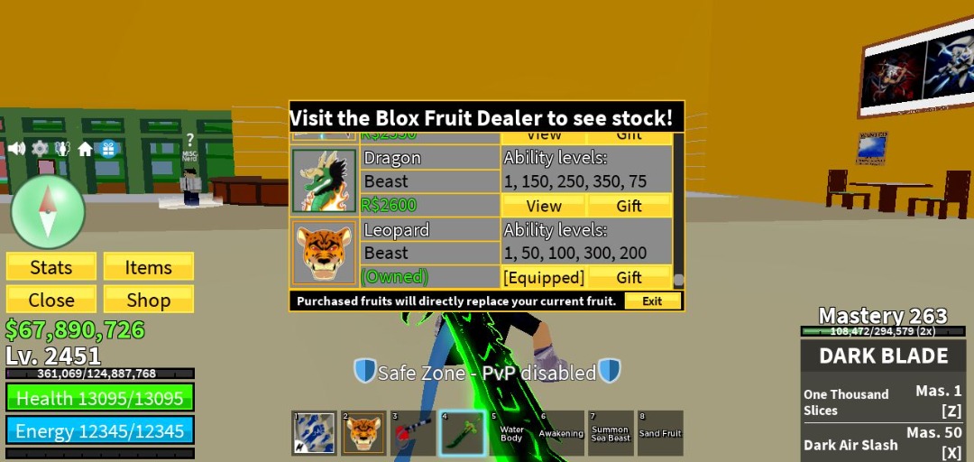 Selling Blox Fruits Account, 25M BOUNTY PERM LEO, PERM DOUGH, Video