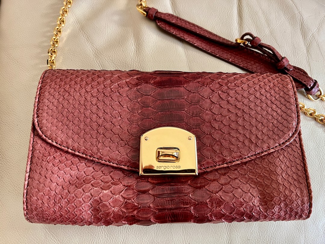Sergio discount rossi clutch