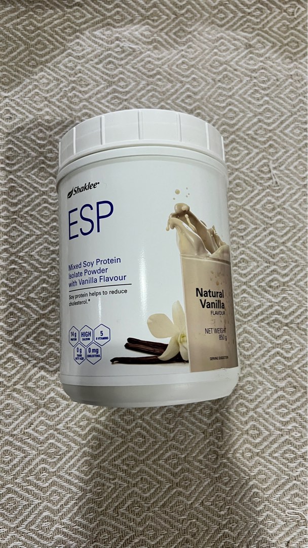 Shaklee ESP Mixed Soy Protein Isolate Powder with Vanilla Flavour
