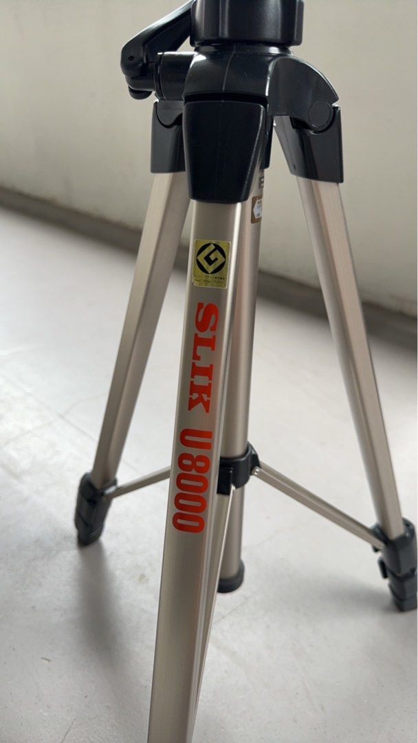 SLIK U8000 camera tripod, Photography, Photography Accessories, Tripods