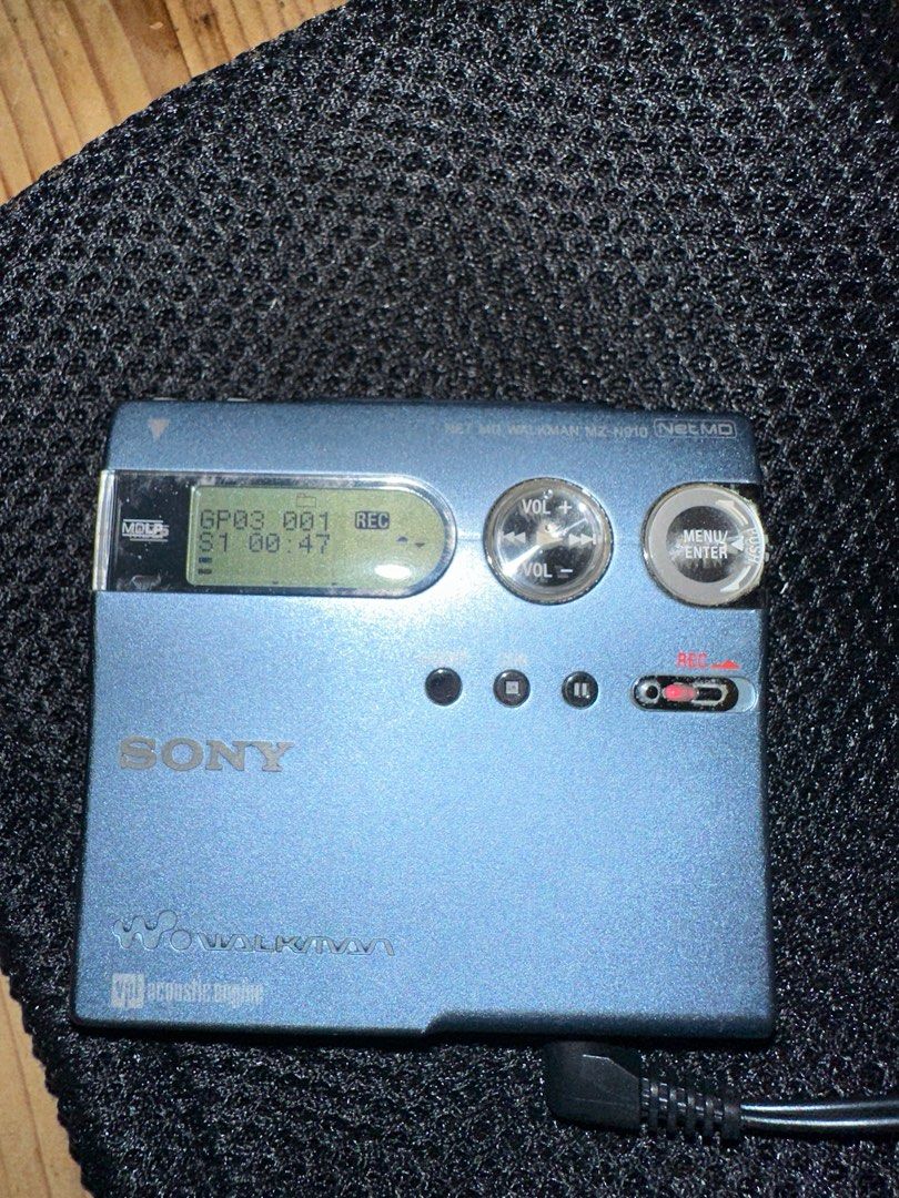 SONY MINIDISC MZN910, Audio, Portable Music Players on Carousell
