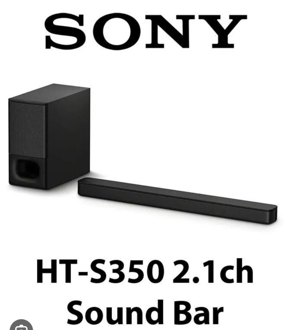 Sony Sound Bar HTS350 2.1 inch, Audio, Soundbars, Speakers
