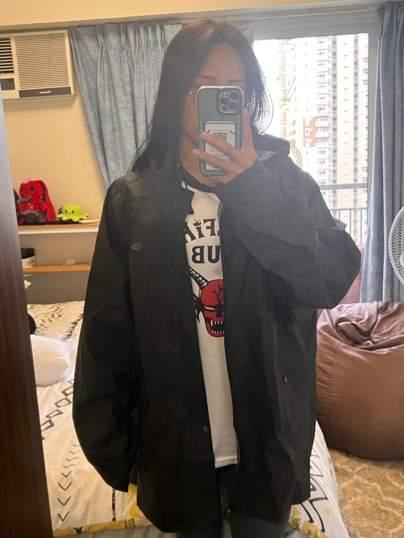 Stearns Black X large Dry Wear Heavy Duty Rain Jacket Kapote