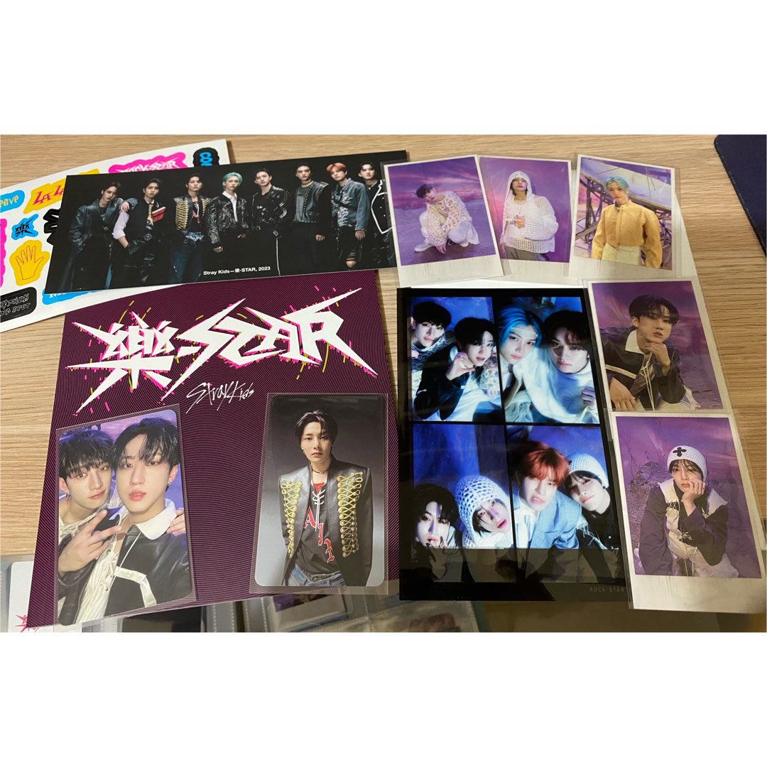 Stray Kids skz ROCK-STAR 樂-STAR Limited Star Ver專輯小卡 Bang Chan方燦 ...