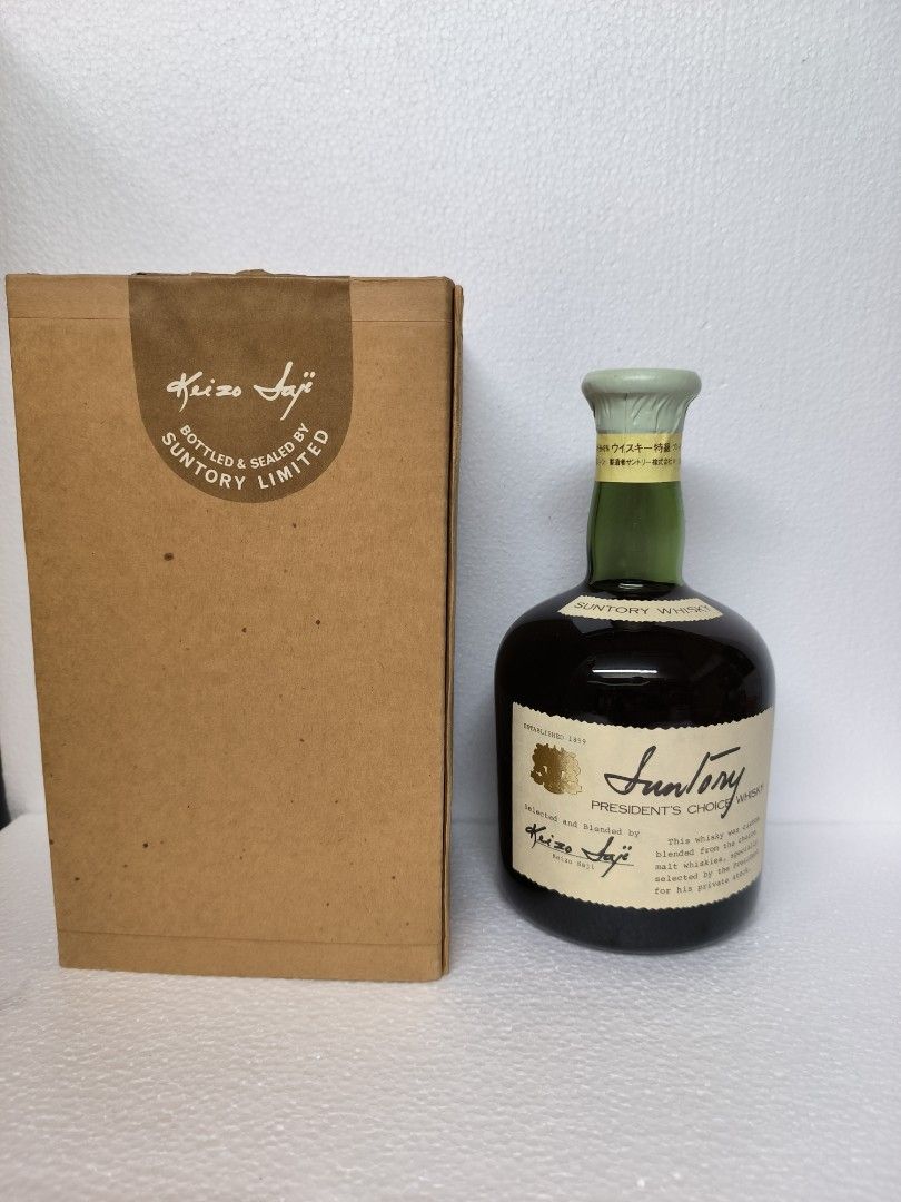 SUNTORY　WHISKY　PRESIDENT'S CHOICE(非売品) サントリーウイスキー プレジデント チョイス 佐治敬三 SUNTORY