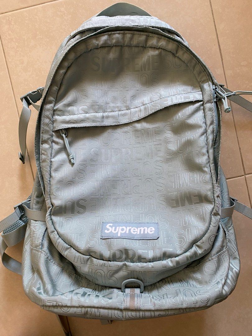 Supreme ss19 backpack ice sale