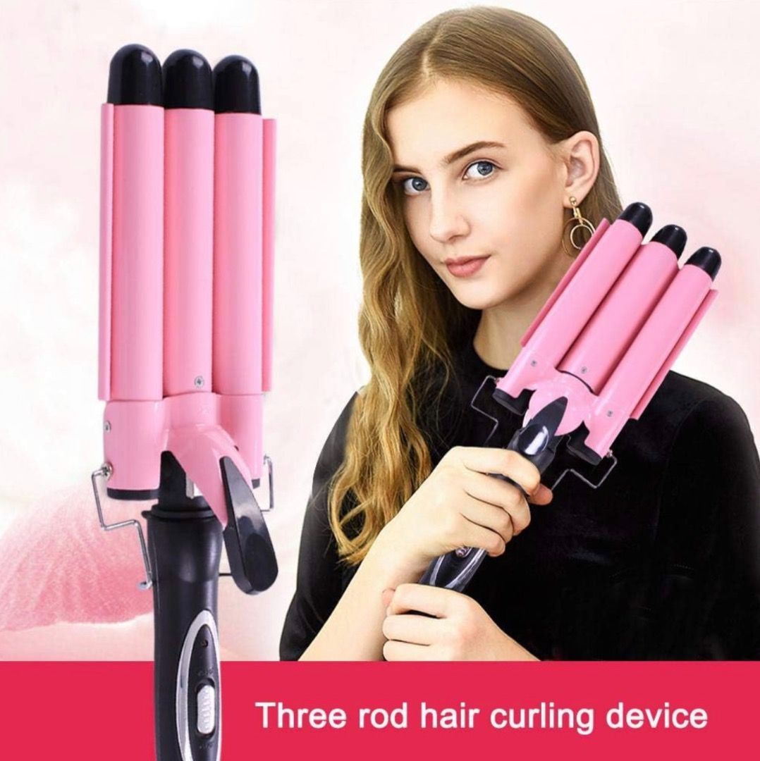 3 rod top hair curler