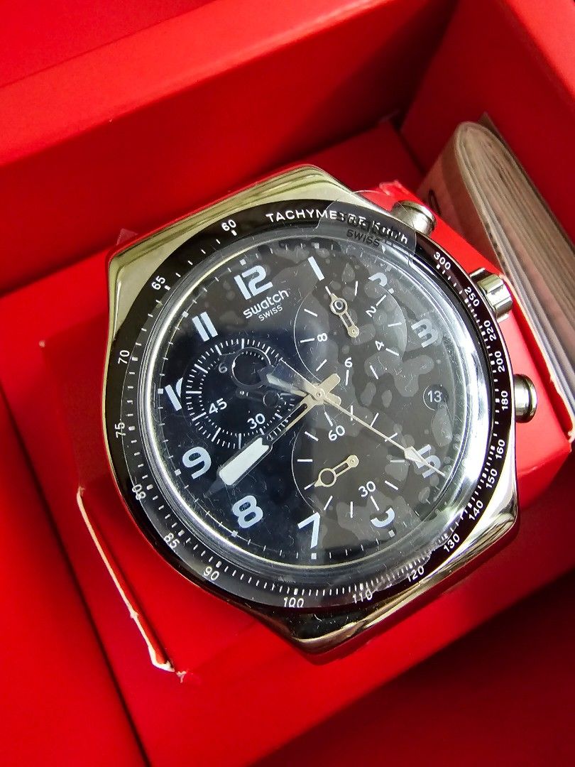 Swatch speed up mens watch yvs441g top