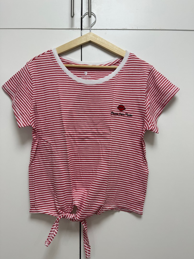 T Bar x Cotton On Top medium, Women's Fashion, Tops, Shirts on Carousell