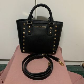 Tas Bag Michael Kors Handbag Black Hitam