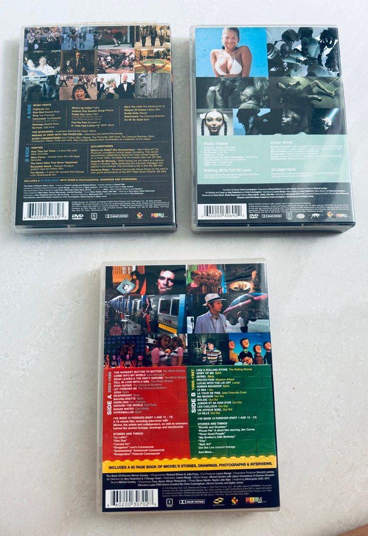 ミュージック The Work of Directors DVD Mi03MzMxLmpwZWc.jpeg